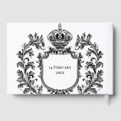 Ornate Laurel & Filigree, Gästebuch (Rückseite)