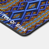 Ornate Metallic Magen David Schreibtischunterlage (Ecke)