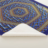 Ornate Metallic Magen David Sherpadecke (3/4)