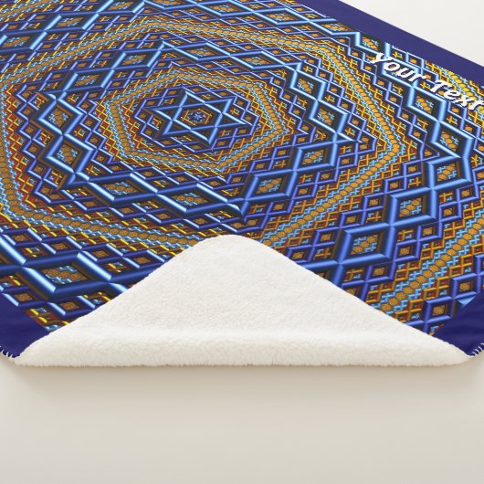 Ornate Metallic Magen David Sherpadecke (3/4)