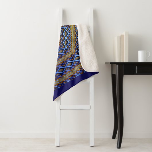 Ornate Metallic Magen David Sherpadecke (Beispiel)