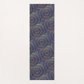 Ornate Metallic Magen David Yogamatte (Vorderseite)