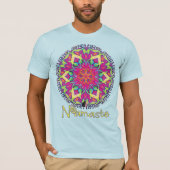 Ornate Namaste Kaleidoscope T-shirt (Vorderseite)
