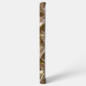 Ornate Rose Gold & Bronze Art Deco Fractal Samsung Galaxy Hülle (Linke Seite)