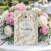 Ornate Victorian Garden Romance Traditional Einladung