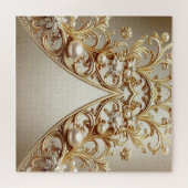 Ornates Gold-Jigsaw-Puzzle Puzzle (Horizontal)
