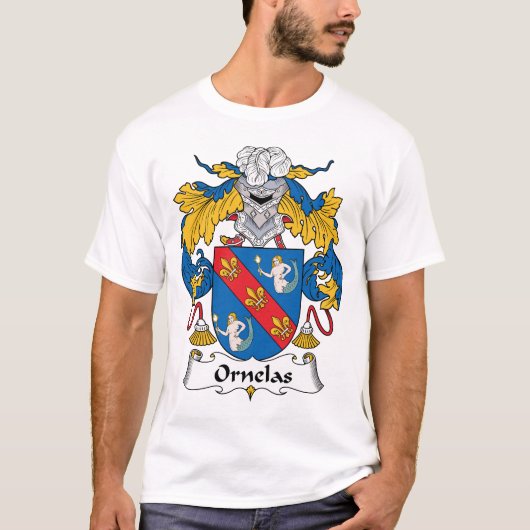 Ornelas Familienwappen T-Shirt (Vorderseite)