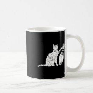 Ornery Alley Cat Tipping Bowling Pin Funny Team Gi Kaffeetasse