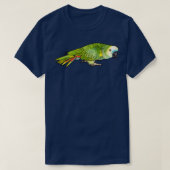 Ornery Blue Fronted Amazon Parrot T-Shirt (Design vorne)