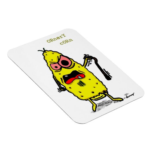 Ornery Corn Flexible Magnet (Rechte Seite)