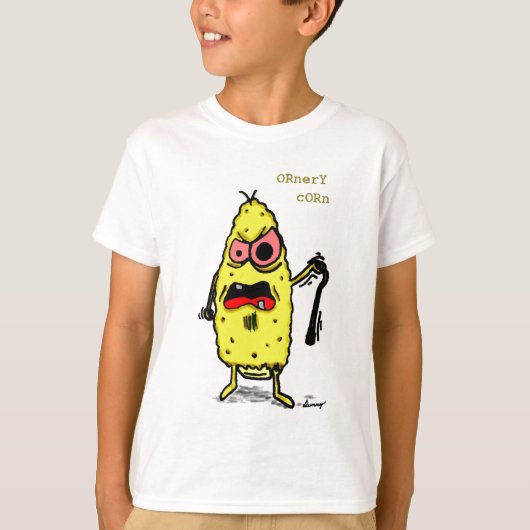 Ornery Corn Kids Basic T - Shirt (Vorderseite)