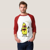 Ornery Corn Mens Raglan T - Shirt (Vorne ganz)