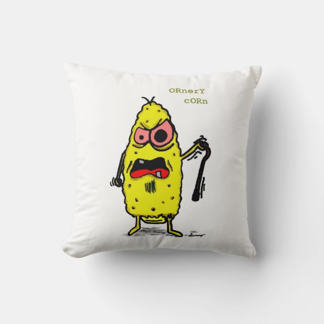 Ornery Corn Pillow Kissen (Vorderseite)
