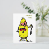 Ornery Corn Postcard Postkarte (Stehend Vorderseite)