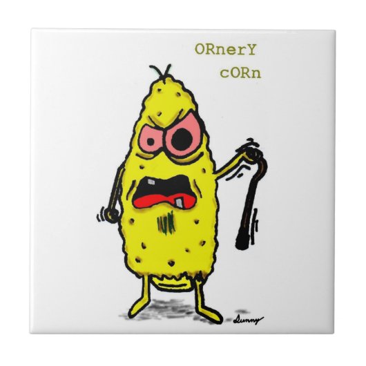 Ornery Corn Tile Fliese (Vorderseite)