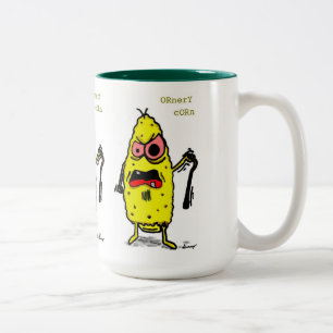 Ornery Mais-Tasse Zweifarbige Tasse