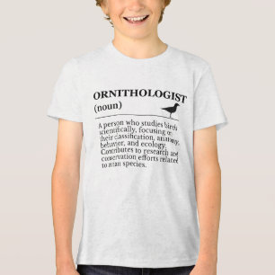 Ornithologe Definition - Vogelkunde (Birdwatchin Tri-Blend Shirt