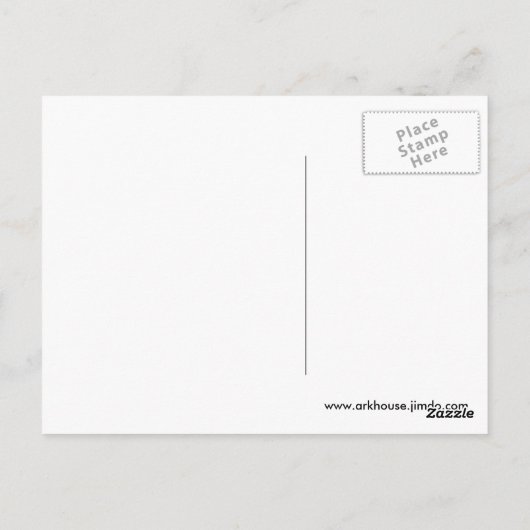 Ornithologie Postkarte (Rückseite)