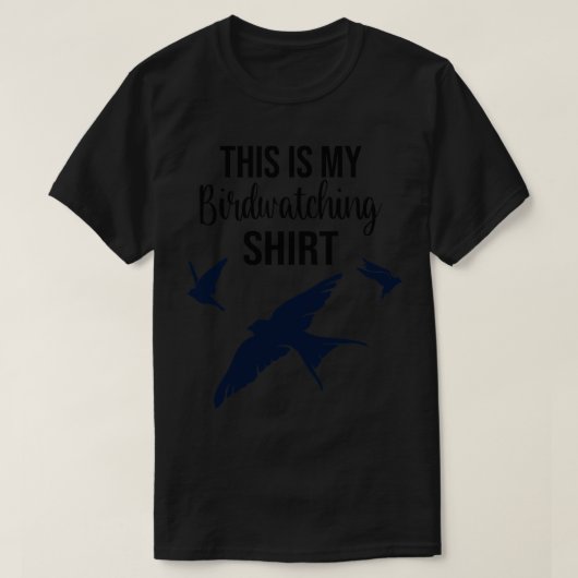 Ornithologin Bird Watching Shirt Vogelbeobachter (Design vorne)
