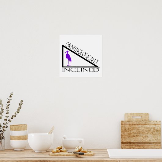 ornithologisch infiziert poster (Küche)