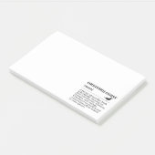 Ornithologist Definition - Vogelkunde (Birdwatchin Post-it Klebezettel (angewinkelt)