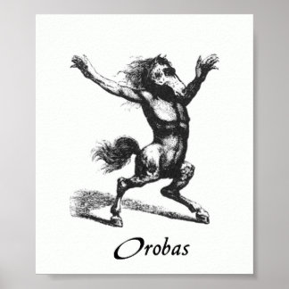 Orobas Print Poster
