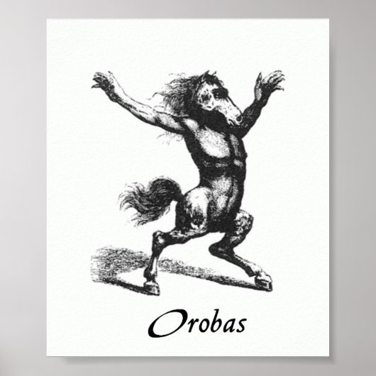 Orobas Print Poster (Vorne)