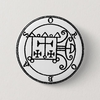 Orobas Sigil Knopf Button
