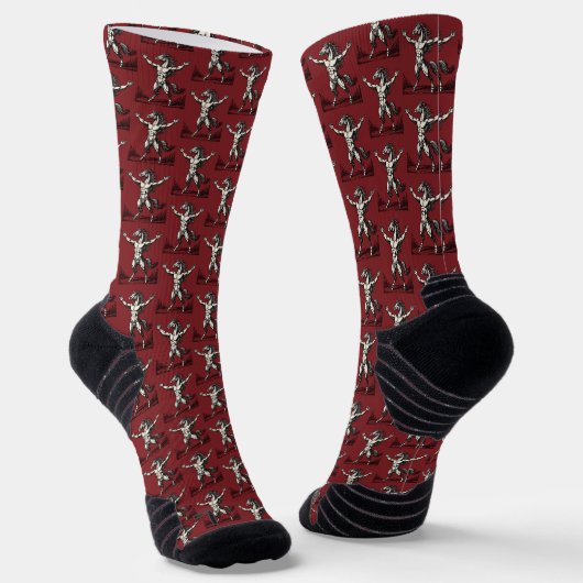 Orobas Wilder Geist Unfreigesetzt Socken (Gewinkelt)