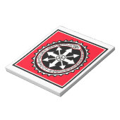 Oroburos mit Chaos Star Notizblock (Rotiert)