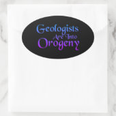 Orogeny Sticker (Tasche)