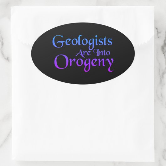 Orogeny Sticker (Tasche)