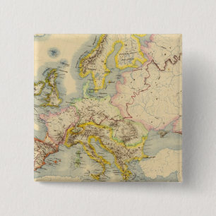 Orografische Landkarte Europas Button
