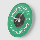 Orologio da muro con foto Disco Bodybuilding Große Wanduhr (Winkel)