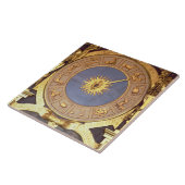 Orologio Zodicale (Tierkreis-Uhr) (Fresko und Fliese (Seite)