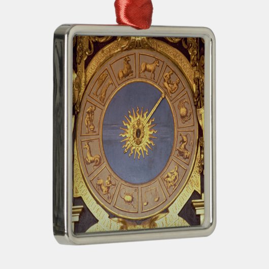 Orologio Zodicale (Tierkreis-Uhr) (Fresko und Silbernes Ornament (Rechts)