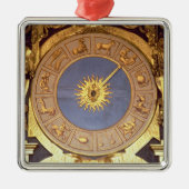 Orologio Zodicale (Tierkreis-Uhr) (Fresko und Silbernes Ornament (Vorne)