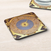 Orologio Zodicale (Tierkreis-Uhr) (Fresko und Untersetzer (Linke Seite)