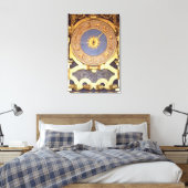Orologio Zodicale (Zodiac Clock) (Fresko und Goldm Leinwanddruck (Insitu (Schlafzimmer))