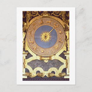 Orologio Zodicale (Zodiac Clock) (Fresko und Goldm Postkarte