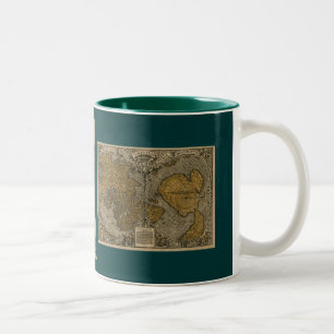 Oronce Finé Historic Old World Map Kaffee Tasse