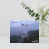 Orontes Valley Syrien Postkarte (Stehend Vorderseite)