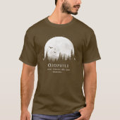 Orophile Definition Outdoorsy Berg Lover T-Shirt (Vorderseite)