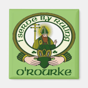 O'Rourke Clan Motto Magnet