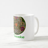 O'Rourkeceltic-Knoten Kaffeetasse (VorderseiteRechts)