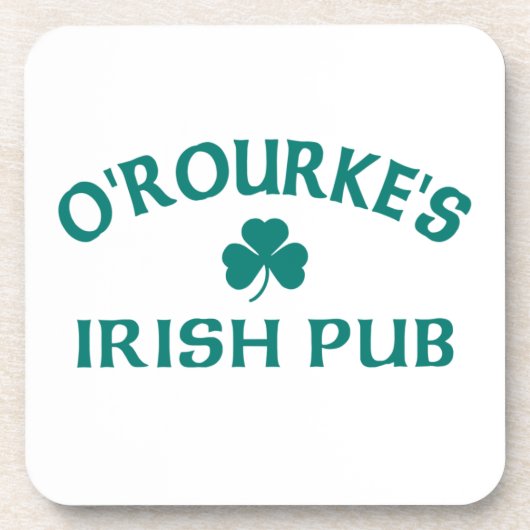 O'Rourke's Irish Pub Getränkeuntersetzer (Vorderseite)