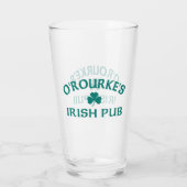 O'Rourke's Irish Pub Glas (Rückseite)