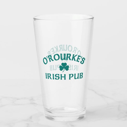 O'Rourke's Irish Pub Glas (Rückseite)