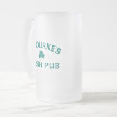 O'Rourke's Irish Pub Mattglas Bierglas (Vorderseite Links)