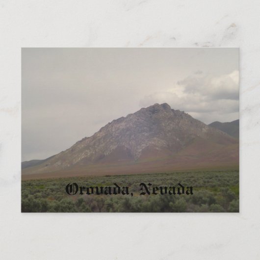 Orovada, Nevada Postkarte (Vorderseite)